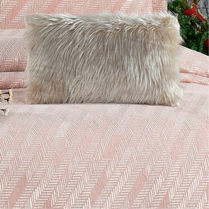 Juego de Cubrecamas Guzide JULIA 100% Chenille, 4 Piezas, Color Rosa Salmón, Cubrecamas y Edredón, Ropa de Cama de Primera Calidad - Product Image 4