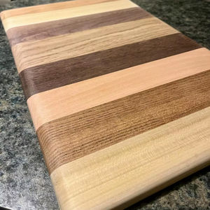 Planche à découper et plateau de service en bois Forme rectangulaire durable 12mm d'épaisseur - Product Image 1