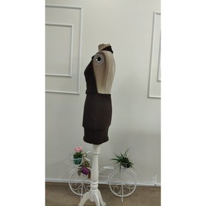 Vestido Mini de Mujer con Cuello Halter y Espalda Descubierta de Tela Scuba de Jane - Estilo Elegante y Ajustado para Fiestas y Clubes para Adultos - Product Image 5