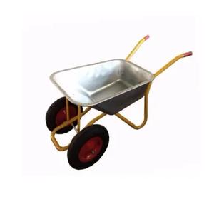 Bearing Resistant Metal Tray Material High Load Wholesales Heavy Duty Bathtub Pneumatic Wheel Wheelbarrow - Product Image 1