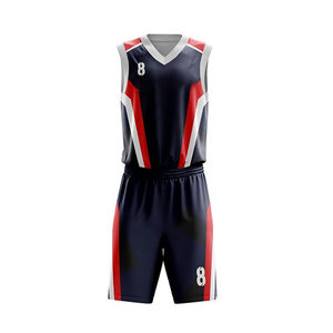 Nouvelle meilleure qualité ensemble de maillots de basket-ball personnalisé nom de l'équipe numéro maillot de sport basket-ball uniforme court - Product Image 4