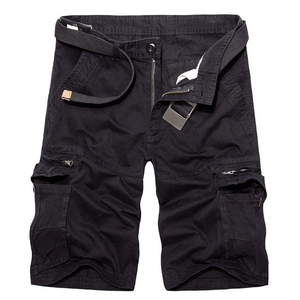 <b>Men</b> Shorts Outdoor Summer Breathable <b>Men</b> Cargo Shorts Workout 6 Pocket <b>Khaki</b> Hiking Cargo <b>Trousers</b> Half Pants Shorts for Adults - Product Image 4