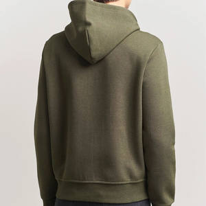 Streetwear avec logo personnalisé pour hommes sweats à capuche surdimensionnés de haute qualité à épaules tombantes sweats à capuche de sport en polaire lourde sweats pour hommes - Product Image 3