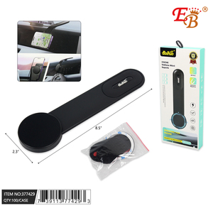 Support Téléphone Voiture Intelligent 2-en-1 Étanche avec Suivi Intelligent, Flexible, 8.5"X2.3", en Alliage et Silicone, Fixation Magnétique pour Tableau de Bord et Bureau, 100 PIÈCES/CAISSE - Product Image 1