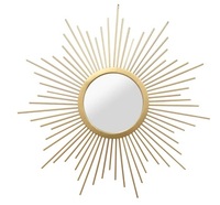 Miroir mural décoratif LED rond en métal doré moderne avec taille personnalisée, haute qualité pour la décoration intérieure, Bar Mitzvah, Pâques