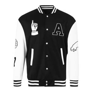 Veste matelassée de baseball en cuir et laine Letterman brodés avec logo personnalisé pour hommes - Product Image 2