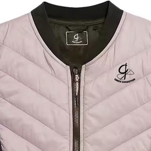 2025 chaleco acolchado informal de moda con patrón personalizado estilo Puffer invierno sin mangas para mujer - Product Image 3