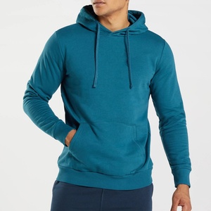 Men's High Quality Custom Logo Pullover Sport <b>Hoodie</b> Comfortable <b>Gym</b> Running Wear with Embroidered Technics <b>for</b> Summer - Product Image 1