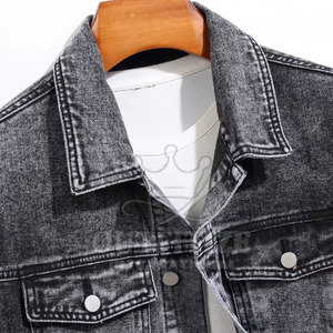 2025 Solid Color Casual Wear <b>Men</b> Jeans Winter <b>Jacket</b> Streetwear New Fashion Comfortable <b>Men</b> Jeans <b>Jacket</b> - Product Image 5
