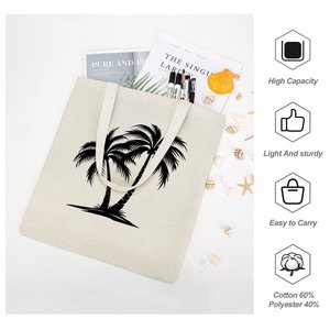 Borsa della spesa ecologica riutilizzabile in tela personalizzata, opzione regalo personalizzata, POD locale - Product Image 4