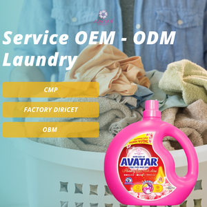 Detergente líquido perfumado de flor de cerezo, solución de lavado de ropa potente y eficiente envasada en botella - Product Image 5