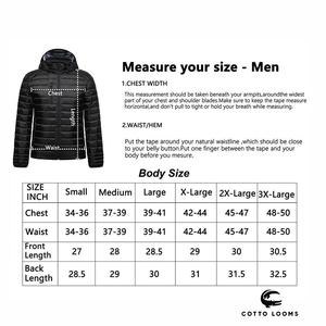 Doudoune surdimensionnée à la mode à capuche chaud personnalisé hommes léger OEM ODM à la mode premium 2025 vente chaude manteau d'hiver - Product Image 6