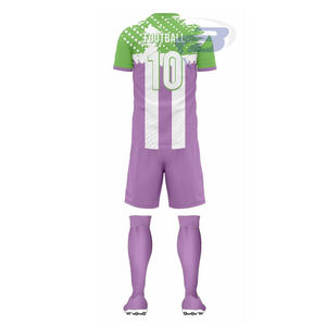 Conjunto de Camiseta de Fútbol, Uniforme de Fútbol Sublimado Premium, Transpirable, 100% Poliéster, Equipación de Fútbol para Adultos, Personalizable - Product Image 2