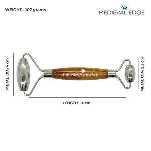 Medical Grade Stainless Steel 304 Manual <b>Neck</b> Body Anti-Aging Facial Massager Largest Manufacturer Factory Glow Skin Massage - Product Image 6