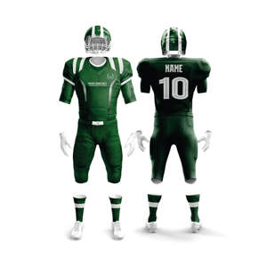 Suministro directo de fábrica Multi colorido sublimación completa poliéster juvenil fútbol americano uniforme fútbol Jersey conjunto - Product Image 5
