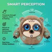 CADOTHY AILA, compagnon IA en peluche basé sur Linux alimenté par GPT, avec Wi-Fi, chat vocal interactif, contrôle par application, design personnalisable