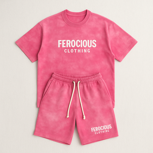 Original Acid Wash Graphic Printed Cotton Shirts Set Breathable Vintage Hip Hop Casual Design Plus Size <b>Plain</b> <b>Colour</b> Tie Dye - Product Image 4