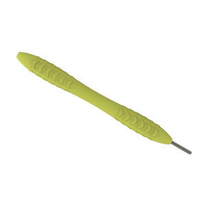 Ergonomic Lime Green Silicone Dental Mirror Handle Professional Diagnostic Base Manual <b>Tooth</b> <b>Cleaning</b> <b>Tool</b> Manufacturer Pakistan - Product Image 3