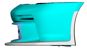 Spoiler Anteriore in Fibra di Carbonio per Porsche 911 992.1 <span class=keywords><strong>GT3</strong></span> 2022-2024, Splitter Paraurti Anteriore, Kit Carrozzeria Aero 3 Pezzi - Product Image 4