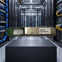 TR-FC13T-NAM 100G QSFP28 CWDM4 2km dengan Modul Transceiver Optik hostFEC