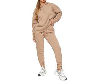 High Quality Sports <b>Running</b> Wear Long Sleeves <b>Hoodies</b> For Women Pullover Oversized Block Color Cotton Fleece Winter Hoodie 2023 - Product Image 6