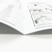 Impression de brochure de livret de manuel de produit de haute qualité personnalisée en SM-SM005