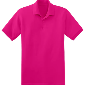 เสื้อยืดโปโลผู้ชายน้ำหนักมาก220-280gsm โลโก้ได้ตามต้องการเสื้อยืดกอล์ฟปักลายเสื้อลำลองแบบถักสีพื้น - Product Image 1