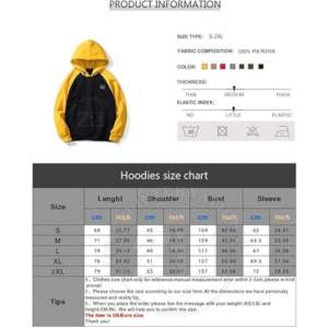 Hombres 100% algodón de alta calidad nueva llegada sudaderas con capucha de manga larga sólido personalizado Color invierno forrado cómodo dos tonos - Product Image 3