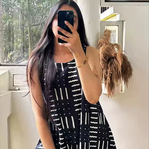 Haute qualité femmes à manches courtes coton Kurti léger tissé haut dentelle écologique pour les vêtements d'été quotidiens ensemble de prix de gros - Product Image 1