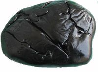 Résine naturelle de Shilajit de l'Himalaya testée en laboratoire aux États-Unis à partir de haute altitude au-dessus de 180 000 pieds de Skardu Pakistan