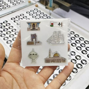3D Epoxy Resin Sticker Phone <b>case</b> A6 Size Made on Demand Transparent PET <b>Vinyl</b> Waterproof Label Pantone Color Printing - Product Image 4