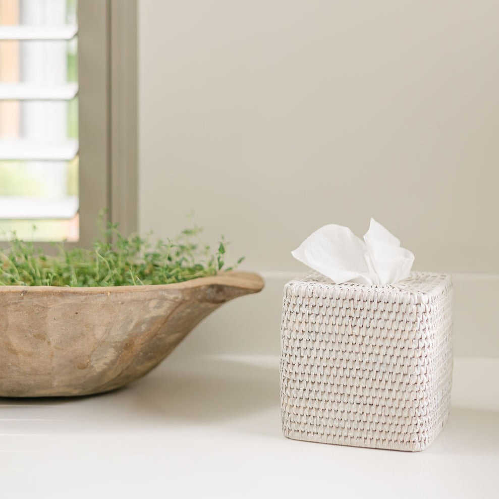 Whitewash - L 13.5cm x W 13.5cm x H 13.5cm