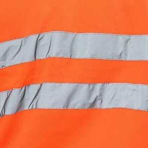 Vêtements de travail en gros, logo personnalisé, motif réfléchissant, chemise en polyester à manches longues haute visibilité, unisexe - Product Image 3