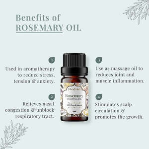 Ensemble d'huiles essentielles pures florales, lot de 3, comprenant du frankincense, du bois de santal, de la menthe, du citron et de la rose pour hydrater et nourrir - Product Image 4