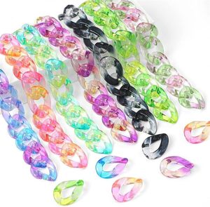 Chaîne à maillons en résine, finition lisse et polie pour un confort optimal, idéale pour les tendances de bijoux audacieux et volumineux, par CRAFT ZONE EXPORT - Product Image 5