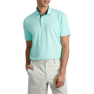 Smart Casual Hommes 100% Coton À Manches Courtes pour Polo T-Shirt OEM Services Imprimer Motif Exportation Orienté Pas Cher Prix - Product Image 5