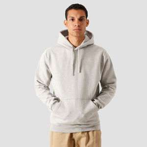 Sweats à capuche d'hiver en molleton pour hommes 100% coton polyester motif solide avec capuche personnalisée pulls à capuche thermiques personnalisés - Product Image 6