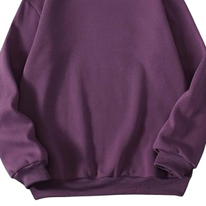 Sudadera Personalizada OEM Unisex 100% Algodón, Cuello Redondo, Felpa Francesa, Hombros Caídos, Transpirable y Ecológica - Product Image 4