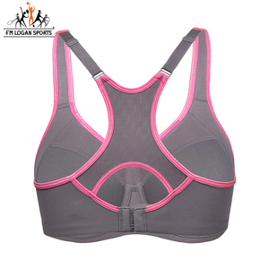 สปอร์ตบราปรับสายได้สำหรับผู้หญิง,ไนลอนสแปนเด็กซ์ฟิตเนสโยคะโดย FM LOGAN Sports - Product Image 2