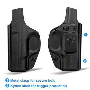 टिकाऊ केयडेक्स होल्स्टर त्वरित रिलीज iwb कैरी सिस्टम समायोज्य नायलॉन पॉलिमर सामरिक होल्स्टर - Product Image 5