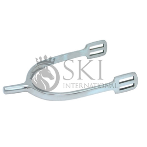 Venta al por mayor de espuelas de caballo de acero inoxidable de alta calidad espuelas de montar en inglés occidental gran oferta jinetes de seguridad ecuestre OEM disponible - Product Image 1