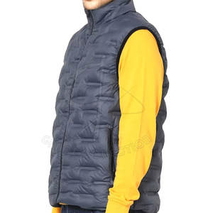 Casual Style Outer Wear Men's Sleeveless Puffer Vest With Customized Packing Breathable Body <b>Warmer</b> Vest For Sale - Product Image 4