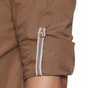 Camisa de Vestir de Franela Ligera para Hombre 2024, Hecha a Medida, de Alta Calidad, Transpirable, Estilo Formal, Estampada, Venta al Por Mayor, OEM, ODM - Product Image 4