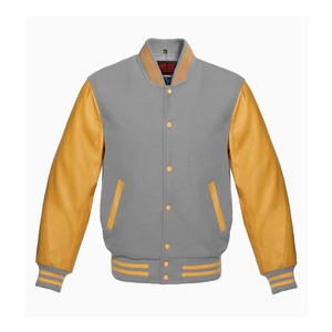 Mens <b>Patchwork</b> <b>Jacket</b> Embroidered Baseball Letterman Varsity Bomber <b>Jackets</b> - Product Image 6