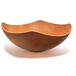 Bol rond en bois d'acacia pour la cuisine bol de service en bois d'acacia de haute qualité ustensiles de cuisine du Vietnam - Product Image 2