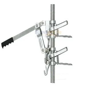 Instrumentos de veterinaria duraderos, Extractor de Piel de vaca, mango largo, borde romo de acero inoxidable, tecnología quirúrgica - Product Image 1