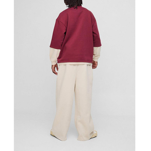 เสื้อฮู้ดดี้ครอปผู้ชาย Oem ผ้าฝ้าย 100% สไตล์สตรีทแวร์สั่งทำพิเศษ ผ้าหนา ล้างสีแบบ Acid Wash ลายพราง ซิปหน้า แต่งผ้าวาฟเฟิล - Product Image 3