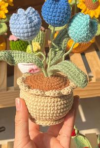 Flor de hilo de punto decoración de ganchillo hecha a mano Vietnam 99GD gran oferta 2025 para fiesta de boda y exhibición de oficina en casa - Product Image 6