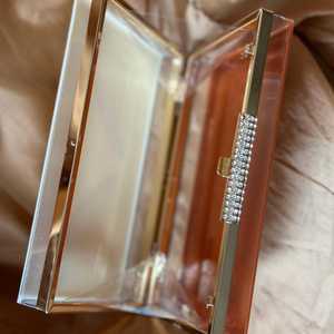 Exclusive Modern <b>Epoxy</b> <b>Resin</b> Clutch for Women | Waterproof Eco-Friendly Wedding Evening Purse | Bridal & Special Occasion - Product Image 3