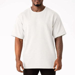 เสื้อผ้าผู้ชายแบบกำหนดเอง, เสื้อผ้ารวมหลายแบบ, เสื้อยืดผ้าฝ้ายหนาน้ำหนักมากสำหรับผู้ชาย 230 กรัม เสื้อยืดโอเวอร์ไซส์สำหรับผู้ชาย - Product Image 1